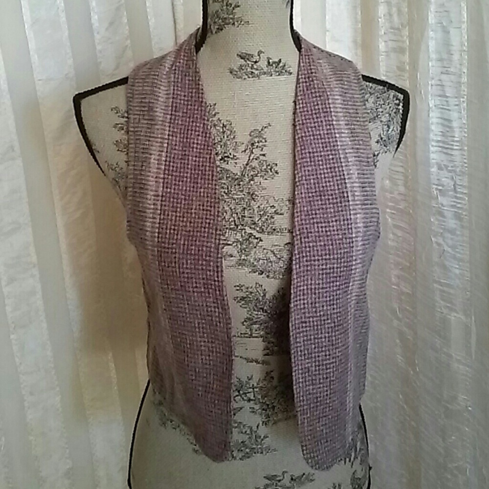 Vintage It's Magic Toni Garment Tweed Vest